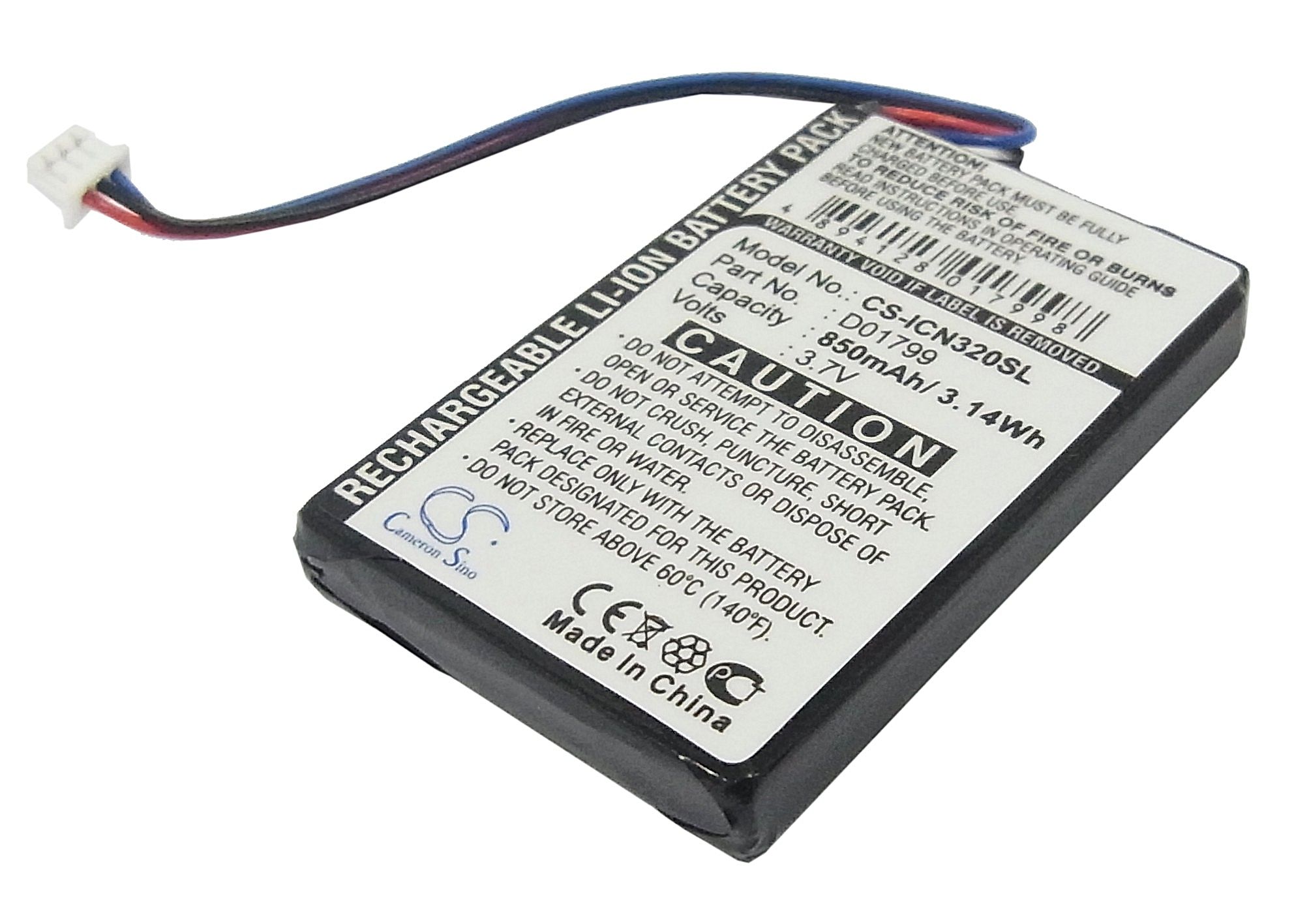 Navman iCN320 Battery Replacement