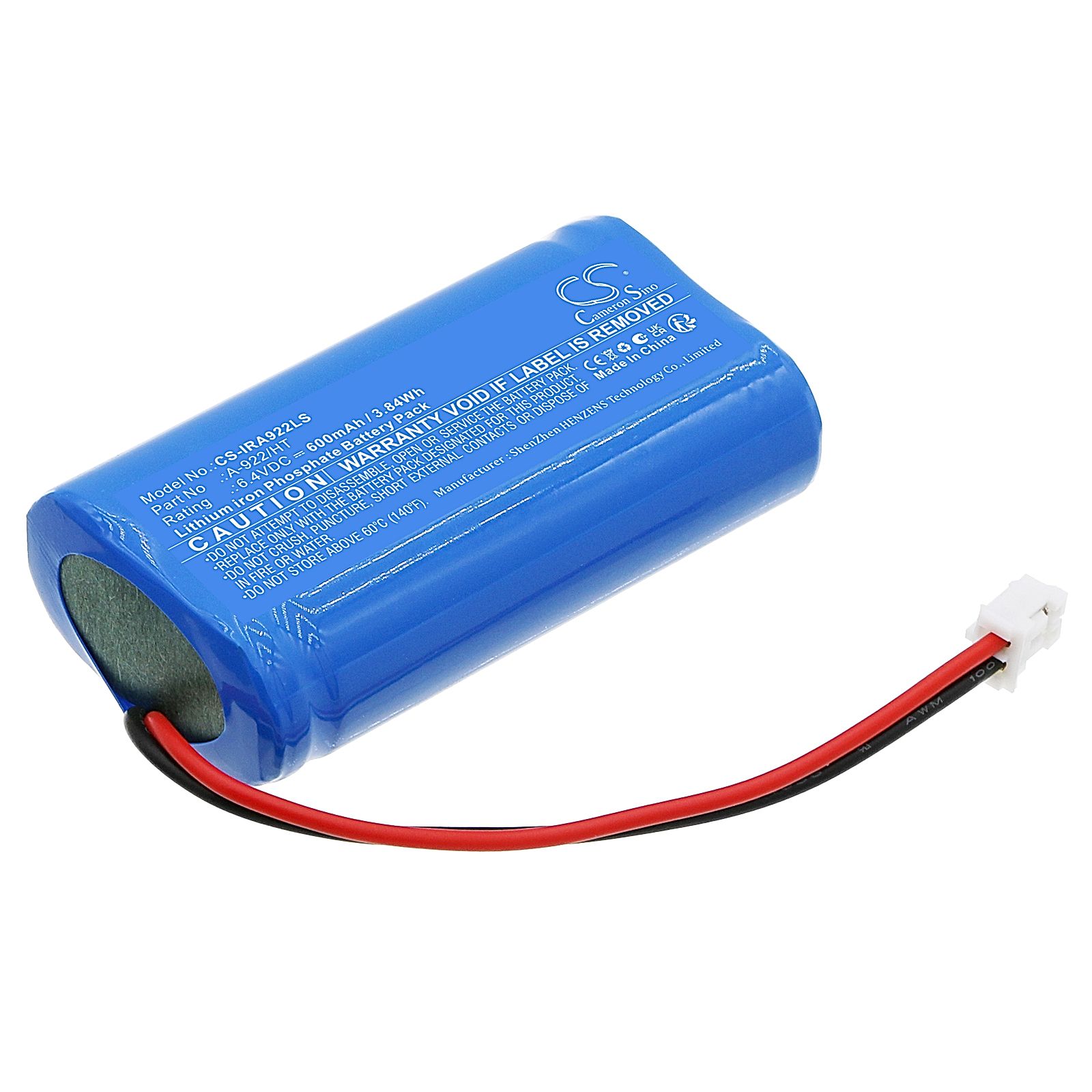 IRON LUX E73 417 12 Battery Replacement