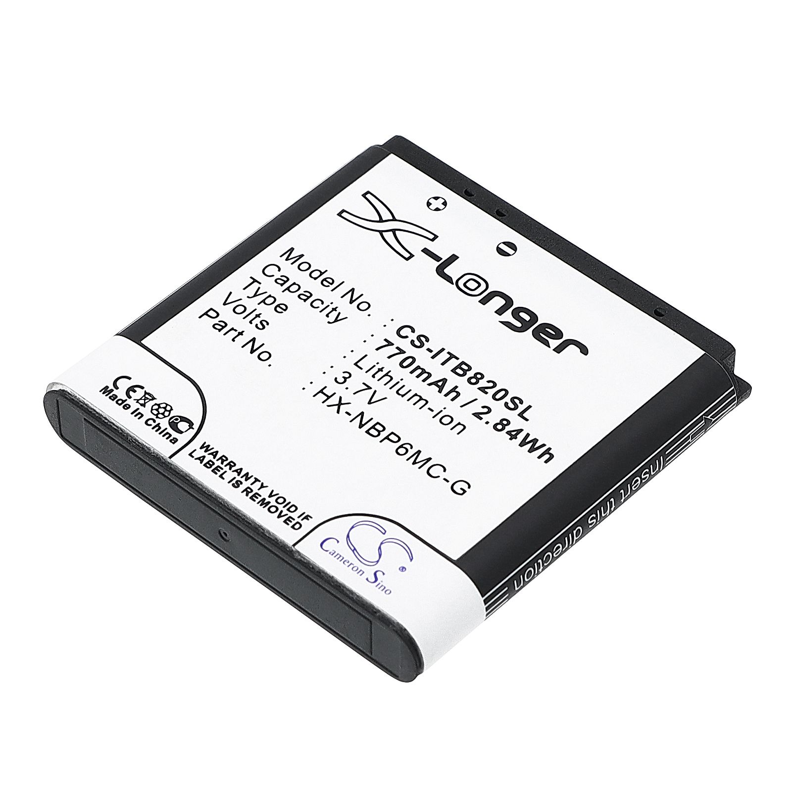 i-Blue 820 Battery Replacement