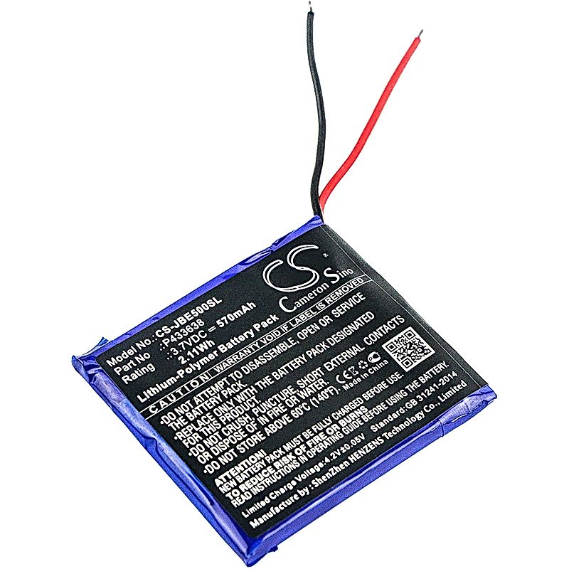 JBL Synchros E50BT Battery Replacement