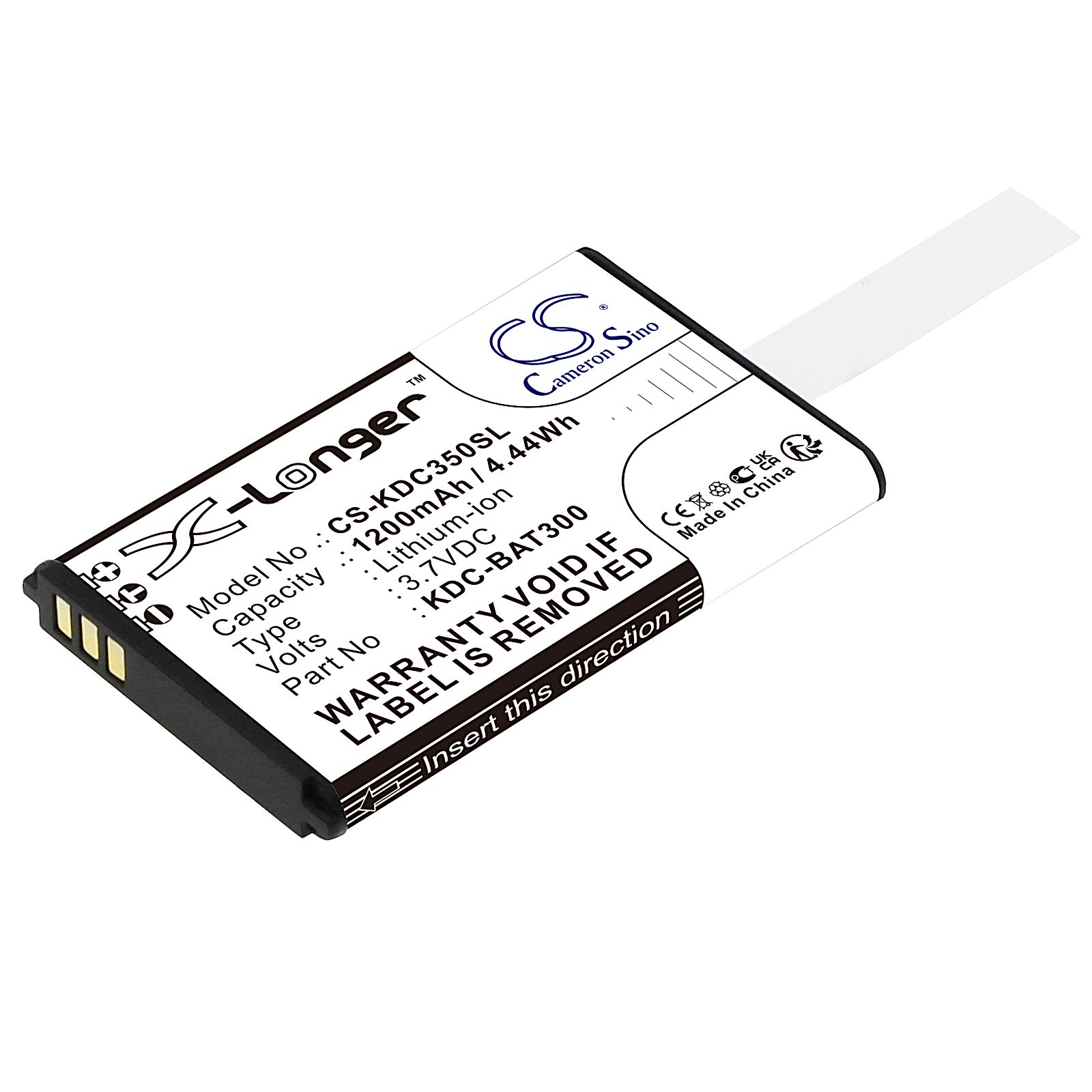 KOAMTAC KDC-300 Battery Replacement