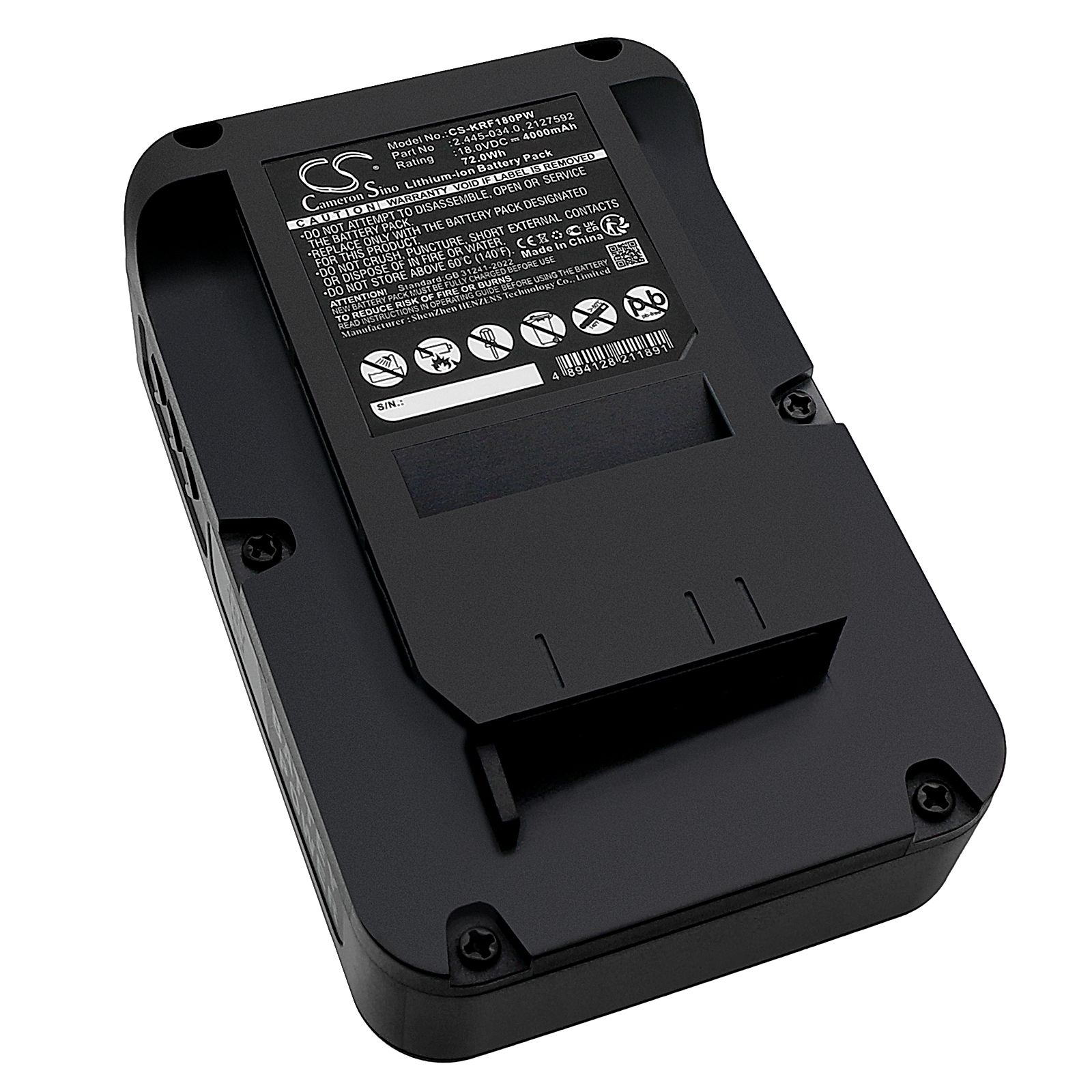 Karcher 14442420 Battery Replacement