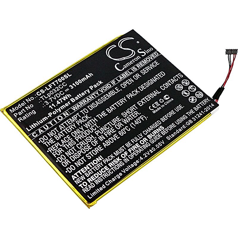 Alcatel One Touch Pixi 8 8.0 3G Battery Replacement