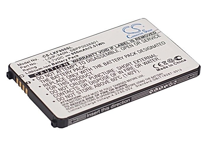 LG KF900 Battery Replacement