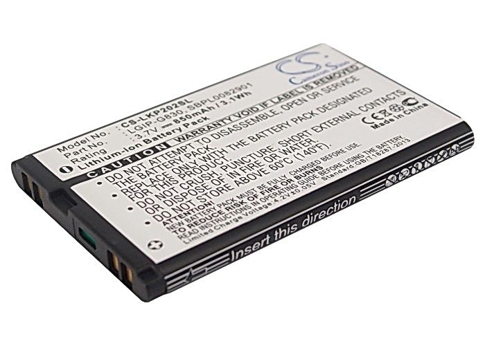 LG KG120 Battery Replacement