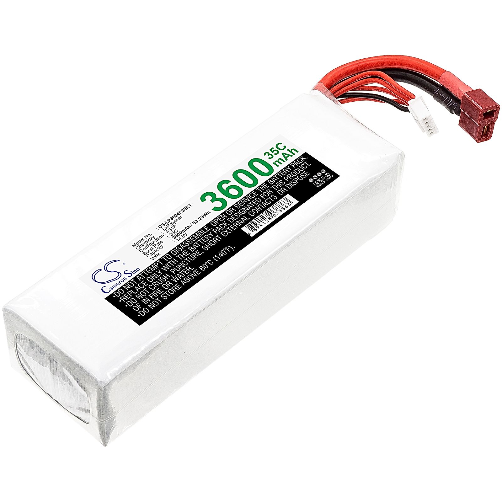 RC CS-LP3604C35RT Battery Replacement