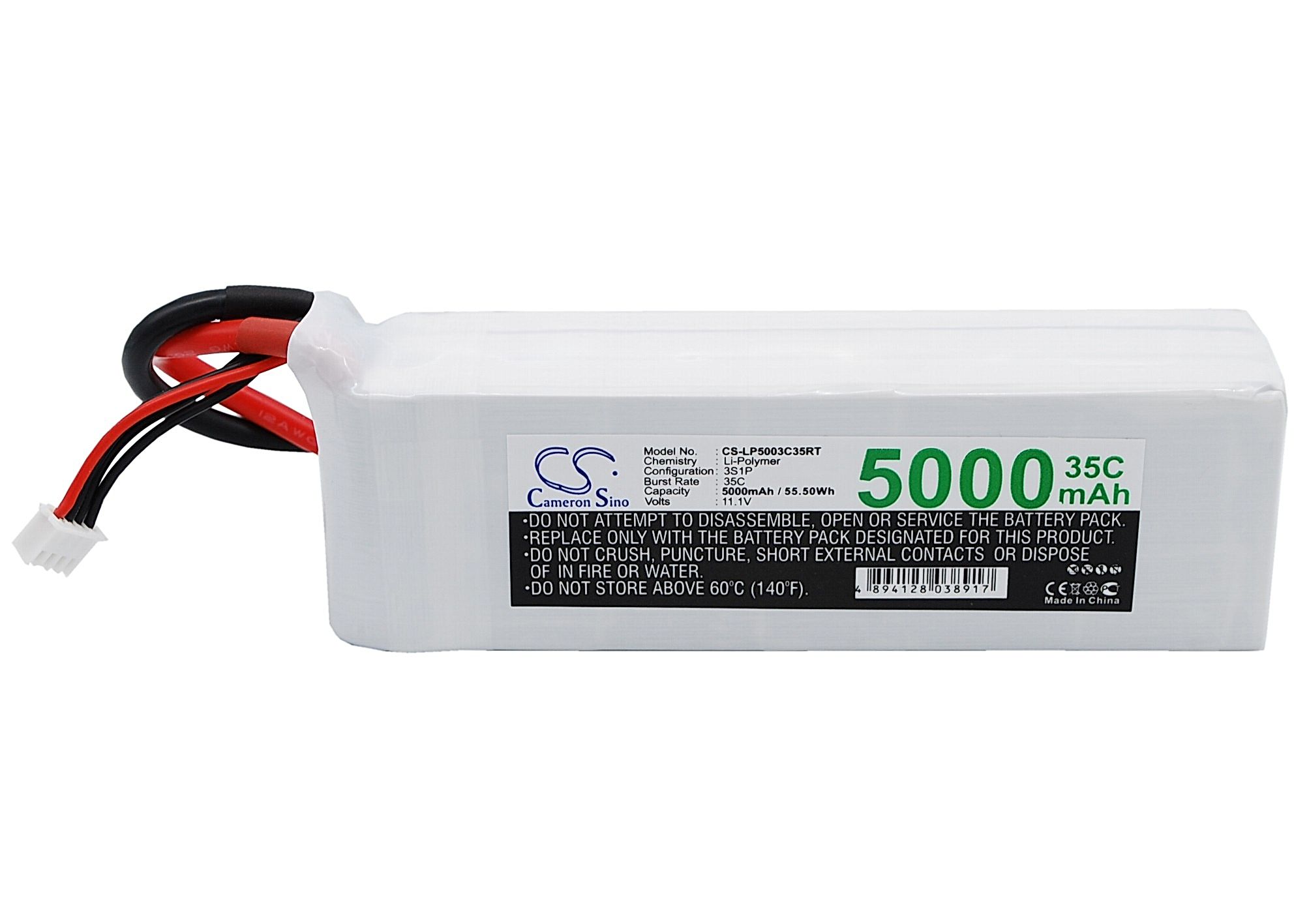 RC CS-LP5003C35RT Battery Replacement