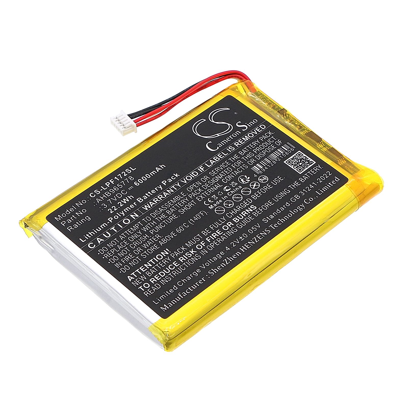LeapFrog LF1726-2FHD Baby Monitor Battery Replacement