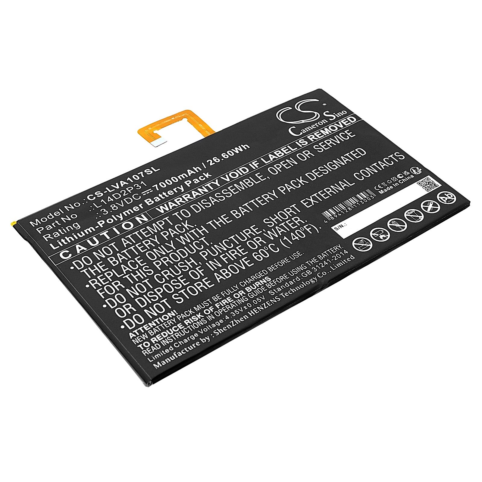 Lenovo Tab 2 A10-70 Battery Replacement