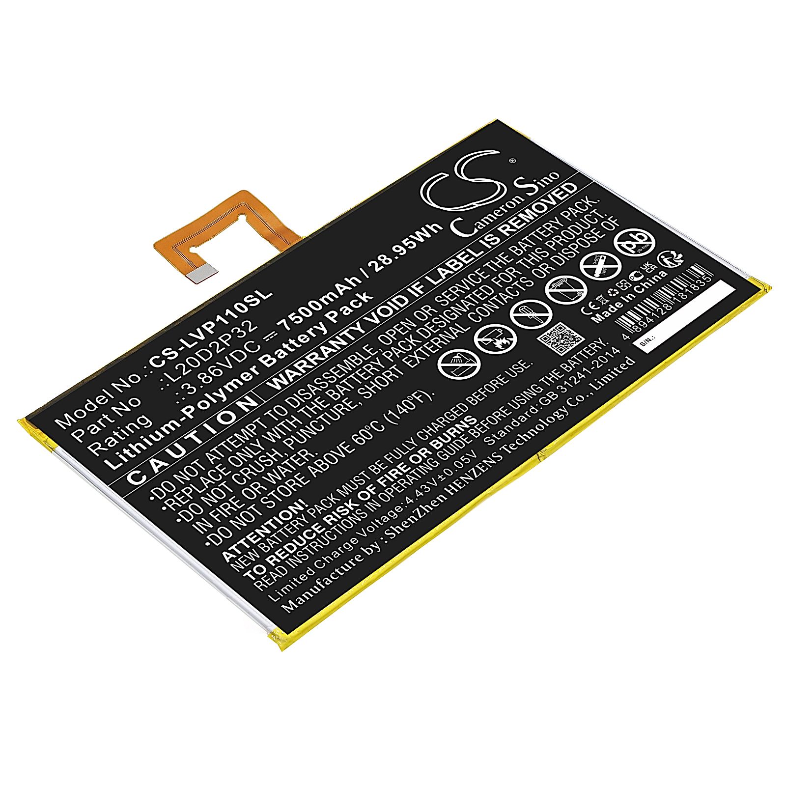 Lenovo Tab M10 Plus 3rd Gen Battery Replacement