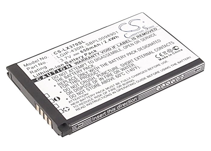 LG LX370 Battery Replacement