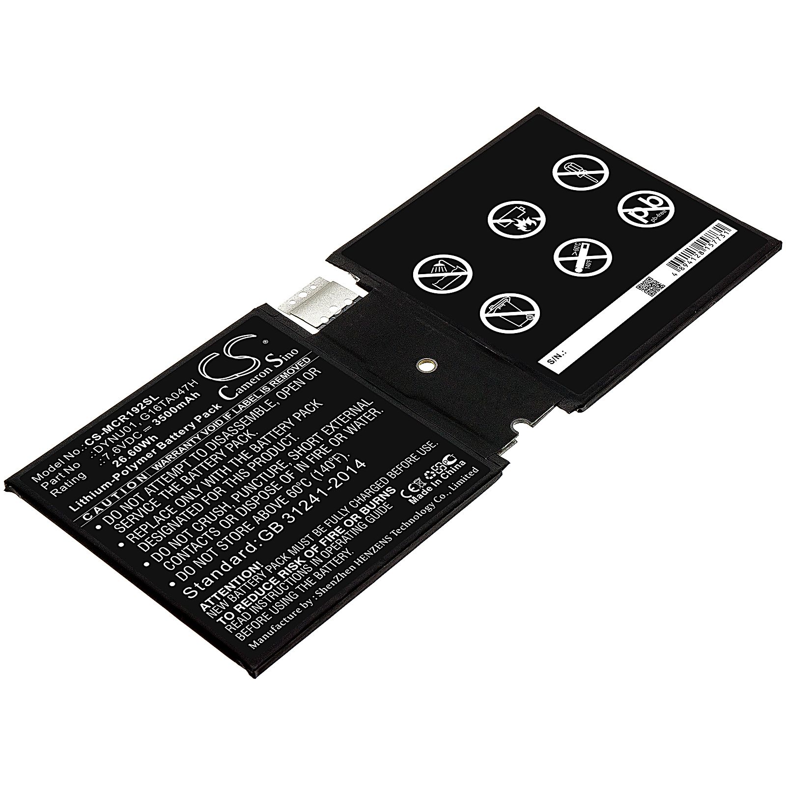 Microsoft Surface Go 2 Battery Replacement