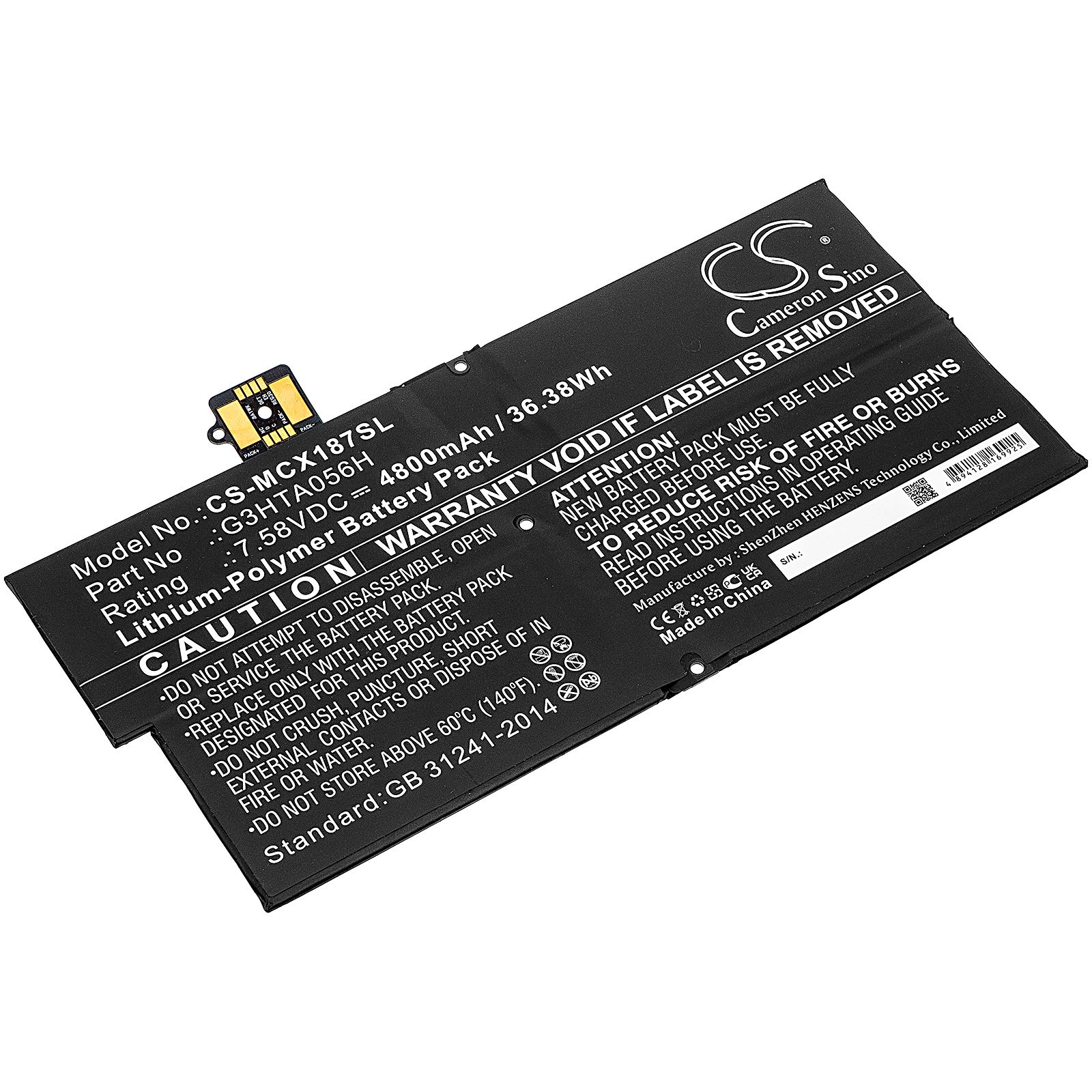 Microsoft Surface Pro X 1876 Battery Replacement