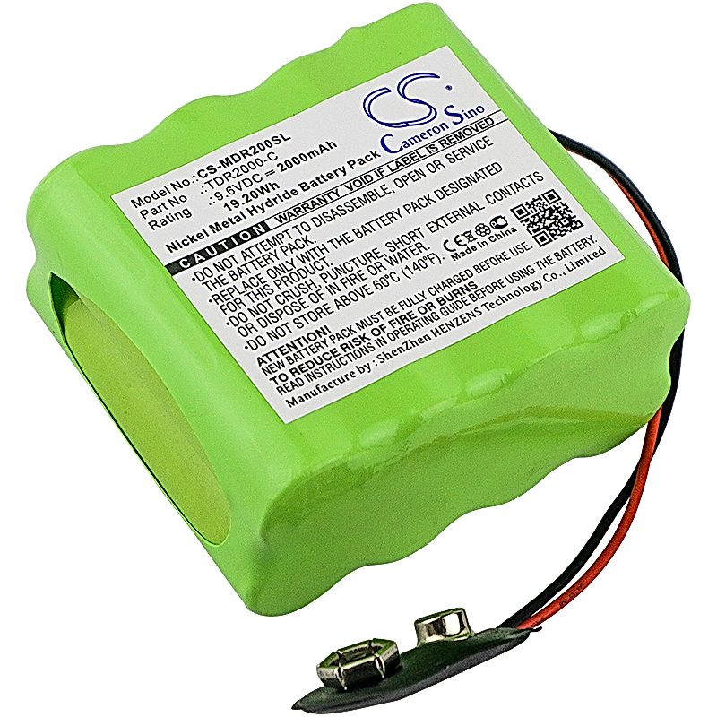 Megger TDR2000/2R echometer Battery Replacement