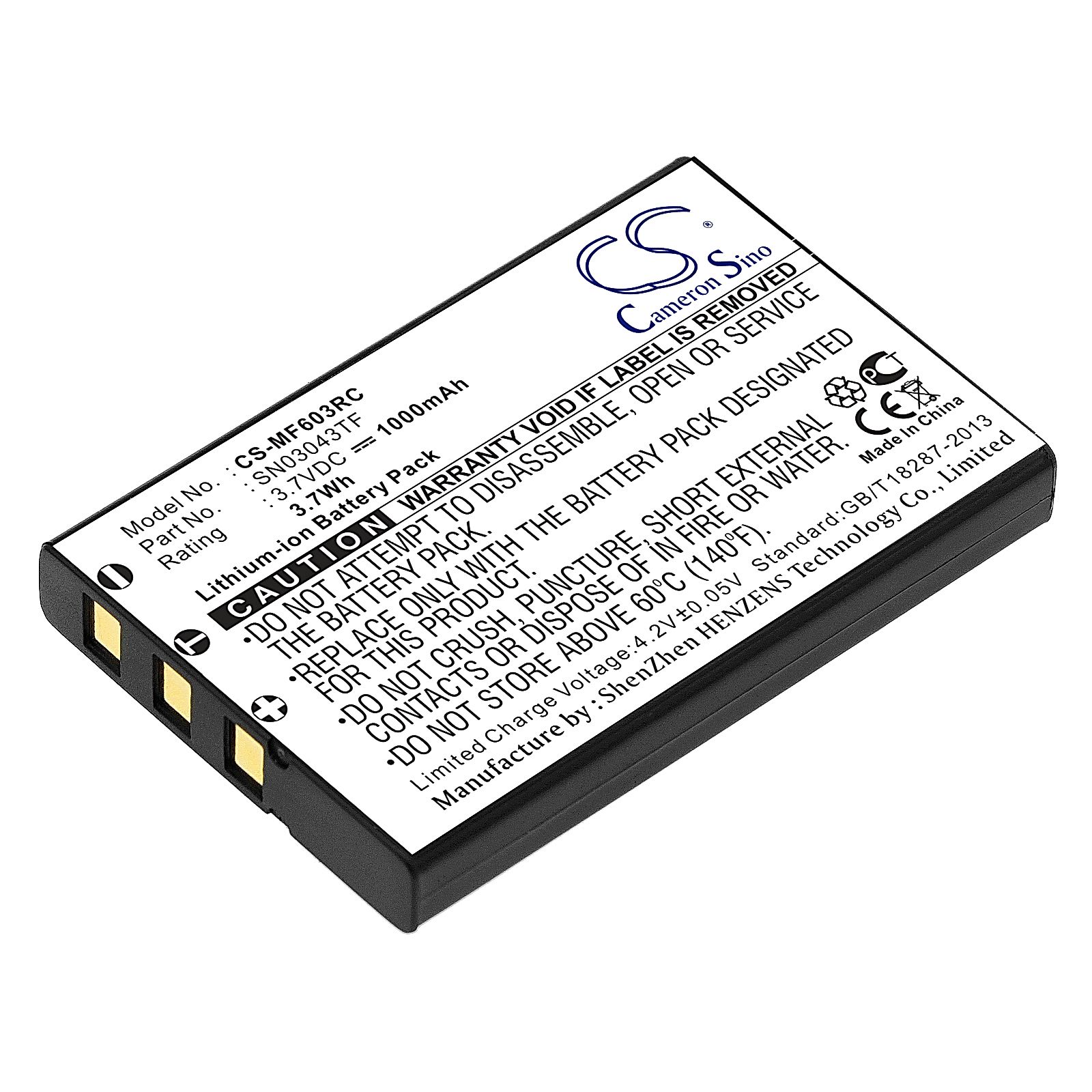 Nevo UEI-NEVO C3 Battery Replacement