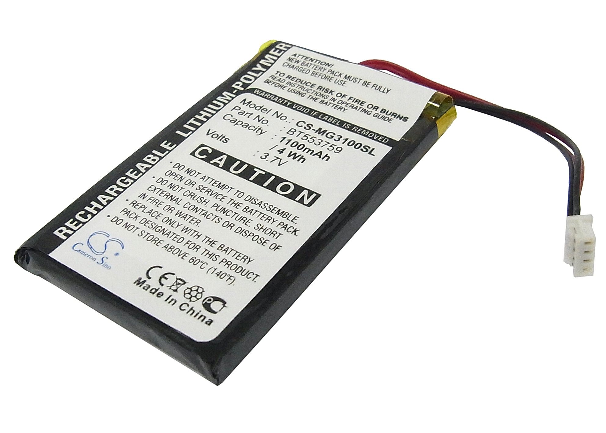Typhoon MyGuide 3100 Battery Replacement