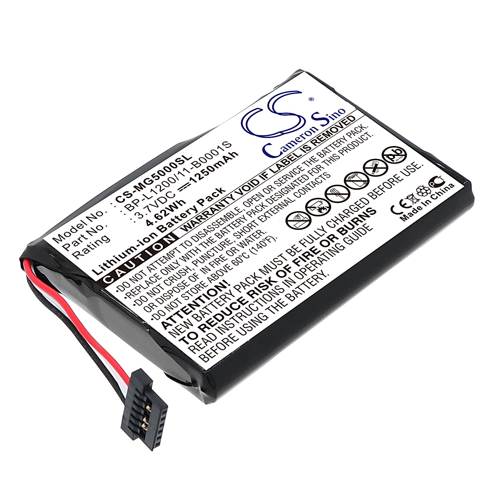 Typhoon MyGuide SilverGuide 5000 Battery Replacement