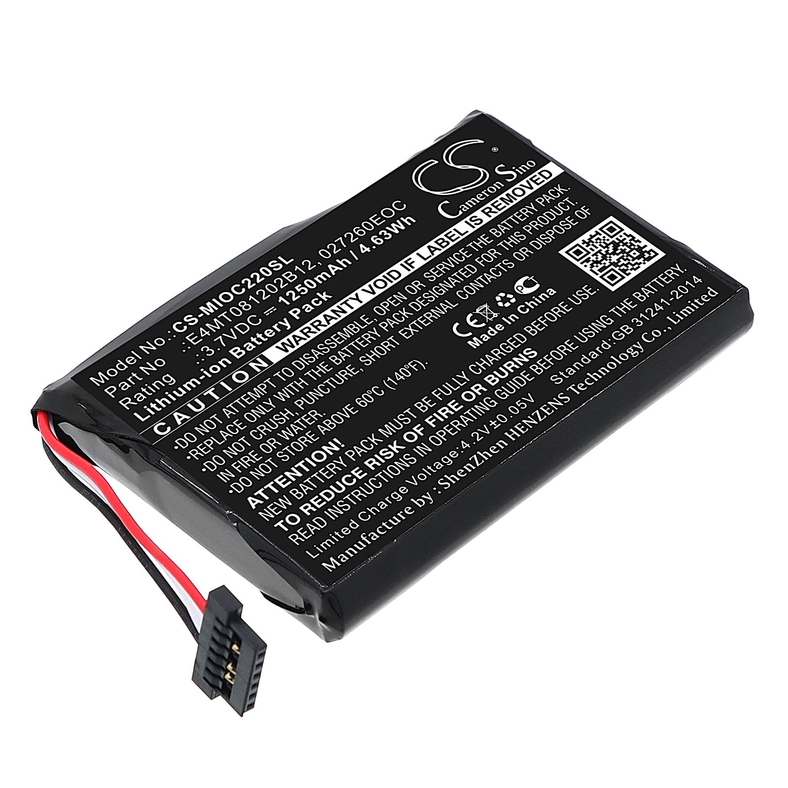 CLARION MAP 770 Battery Replacement