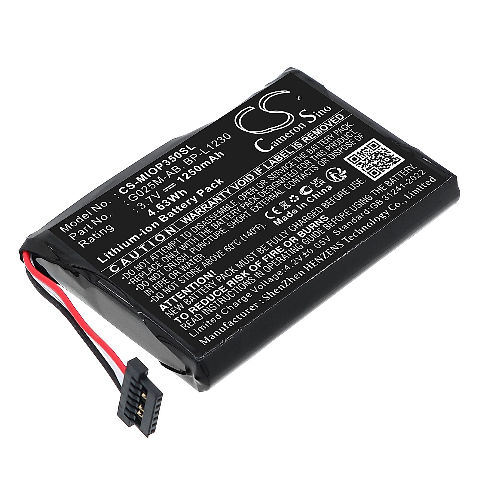 Typhoon MyGuide 3500 Go Battery Replacement