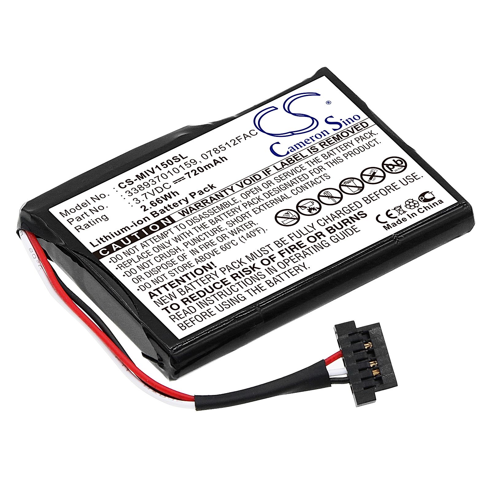 Mitac Mio Moov 150 Battery Replacement