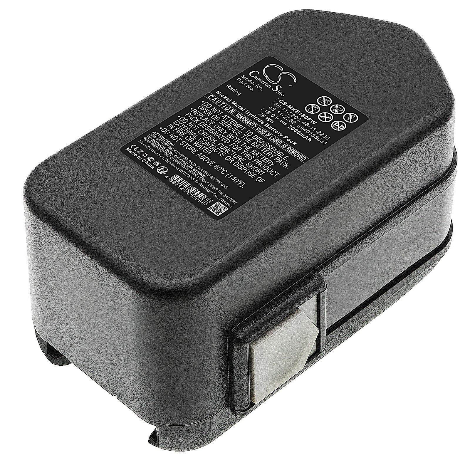 Milwaukee 0521-20 Battery Replacement