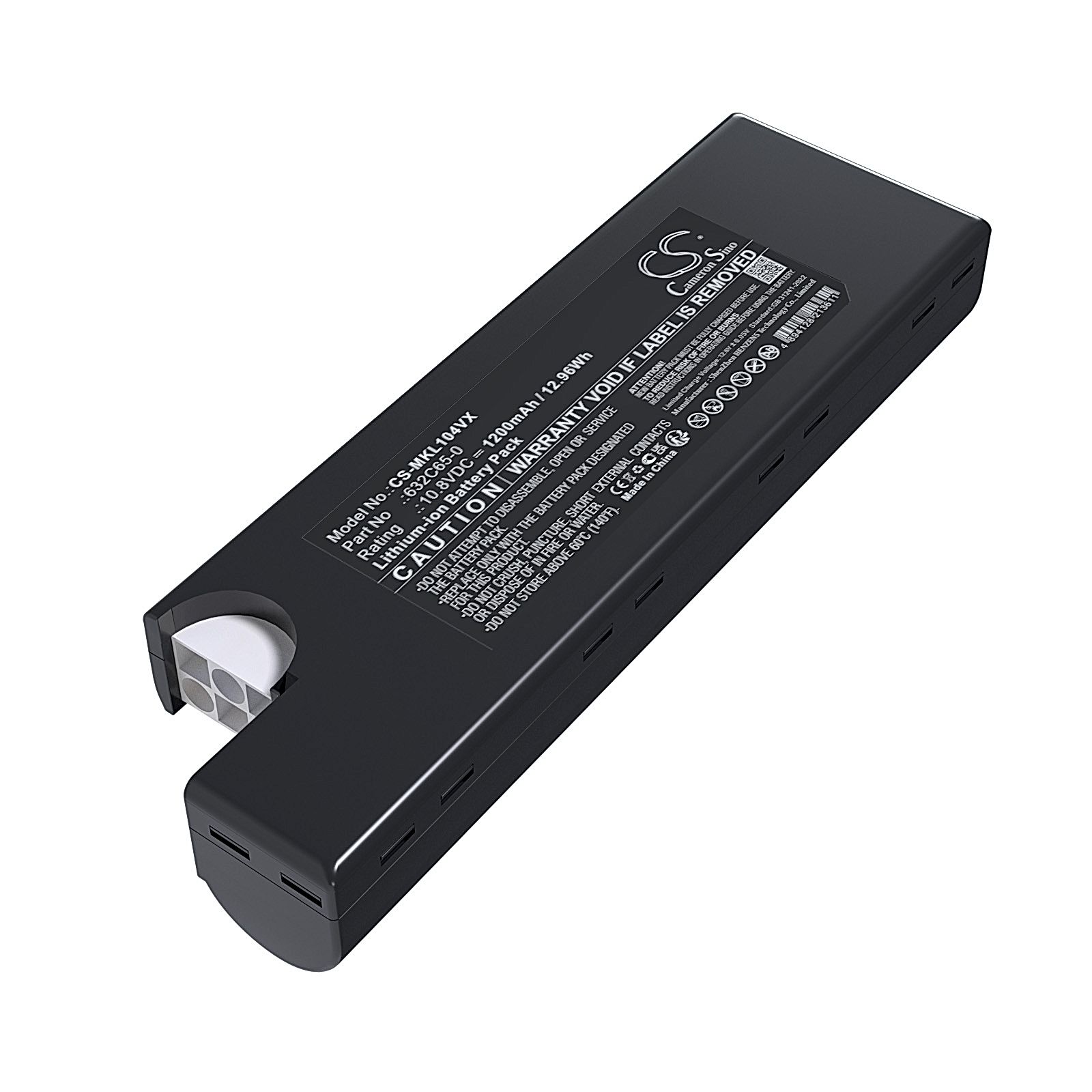 Makita CL104D Cordless Cleaner Battery Replacement