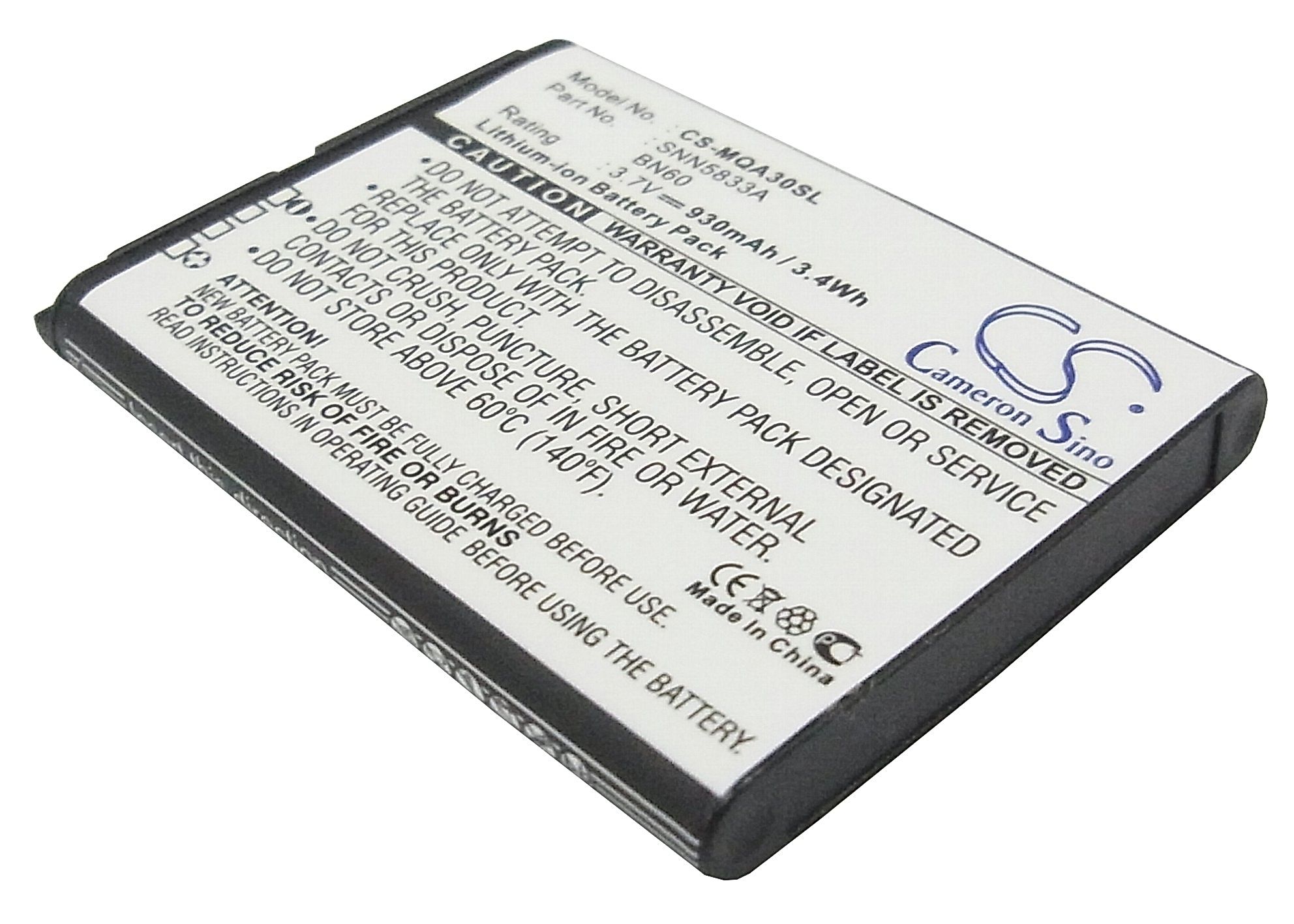 Motorola QA30 Battery Replacement