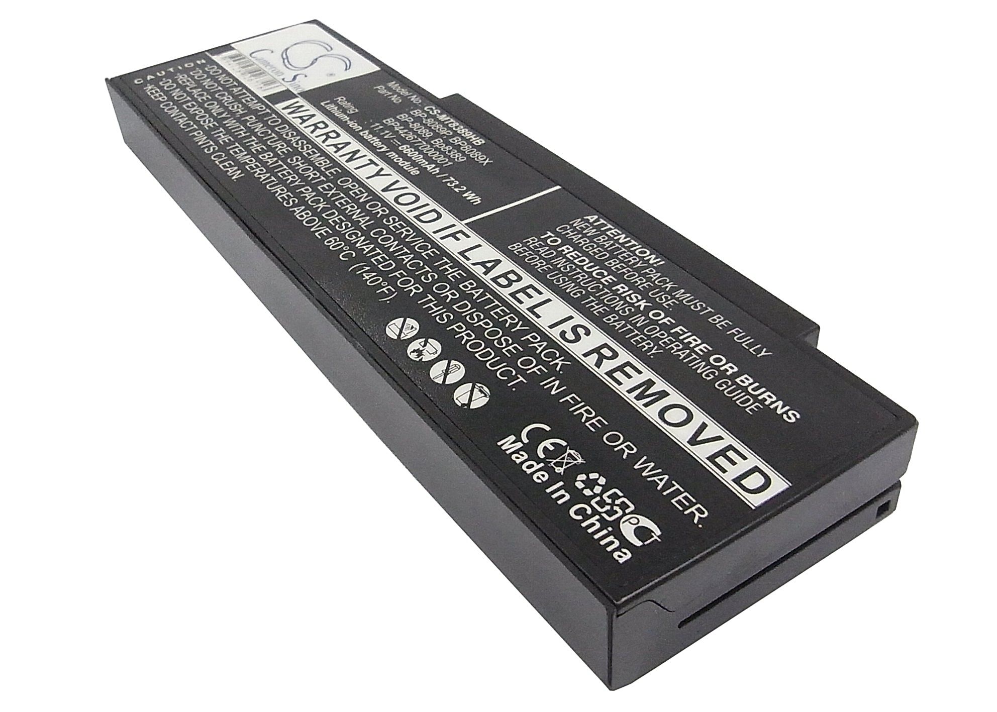Mitac MiNote 8889 Battery Replacement
