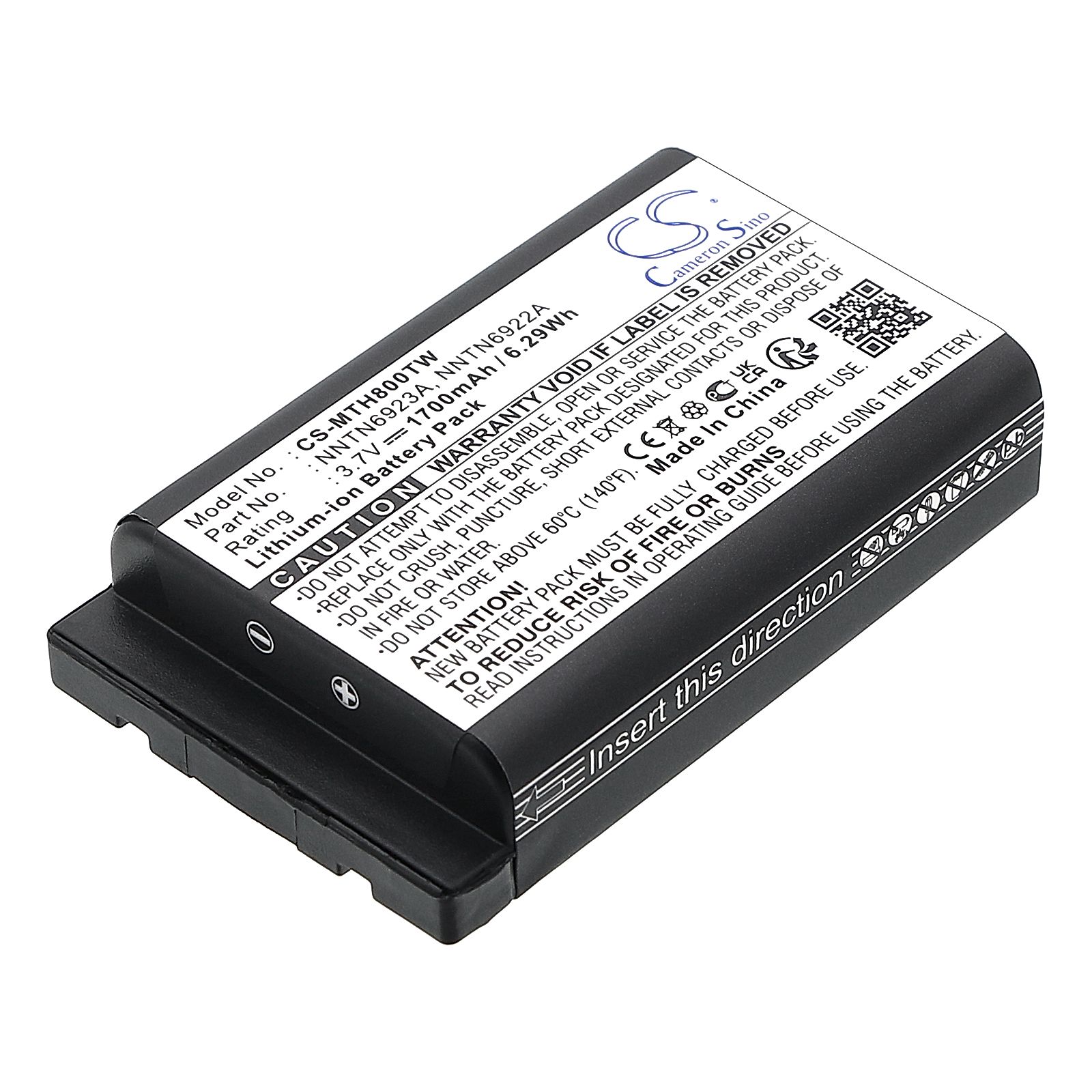 Motorola MTH800 Battery Replacement
