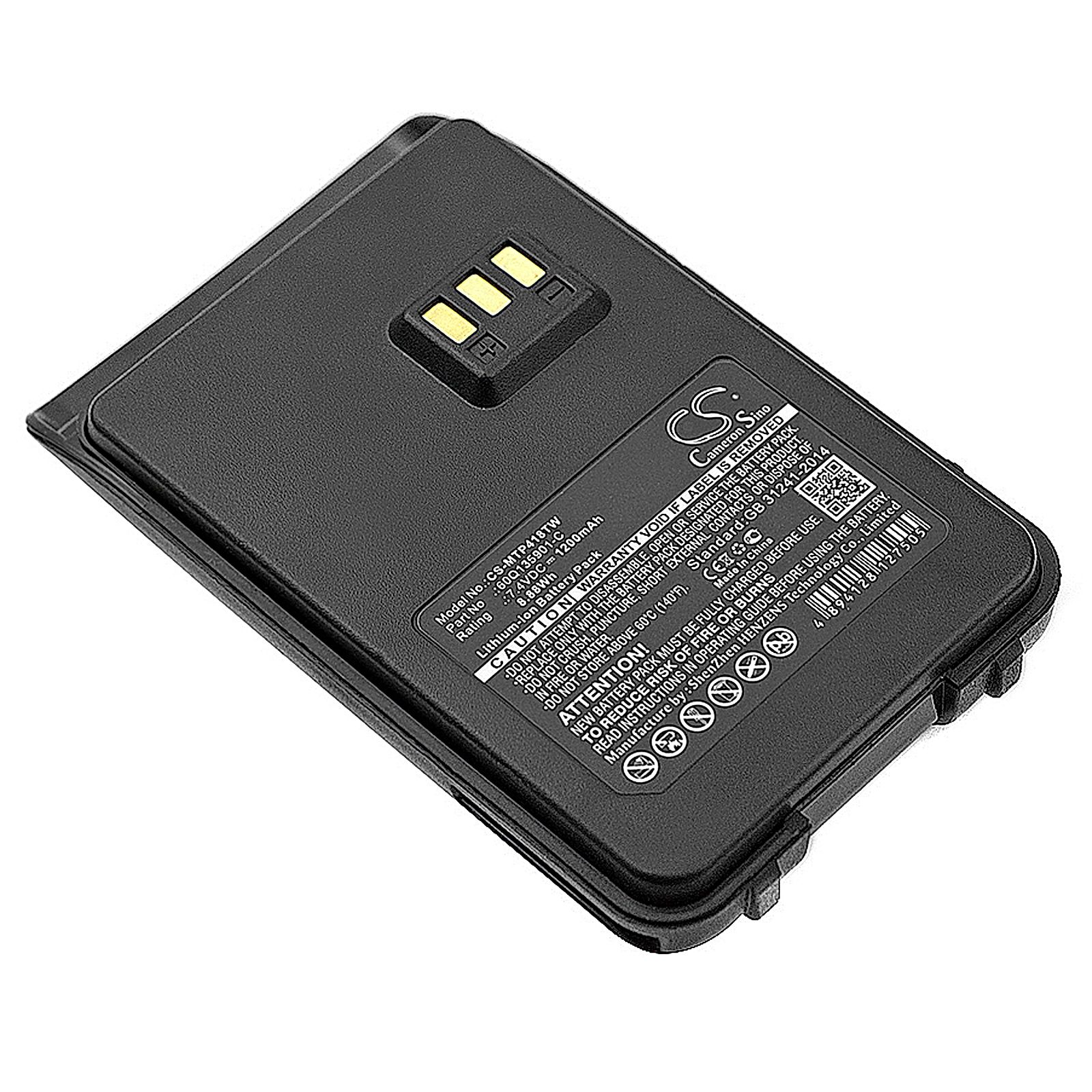 Motorola SMP-418 Battery Replacement
