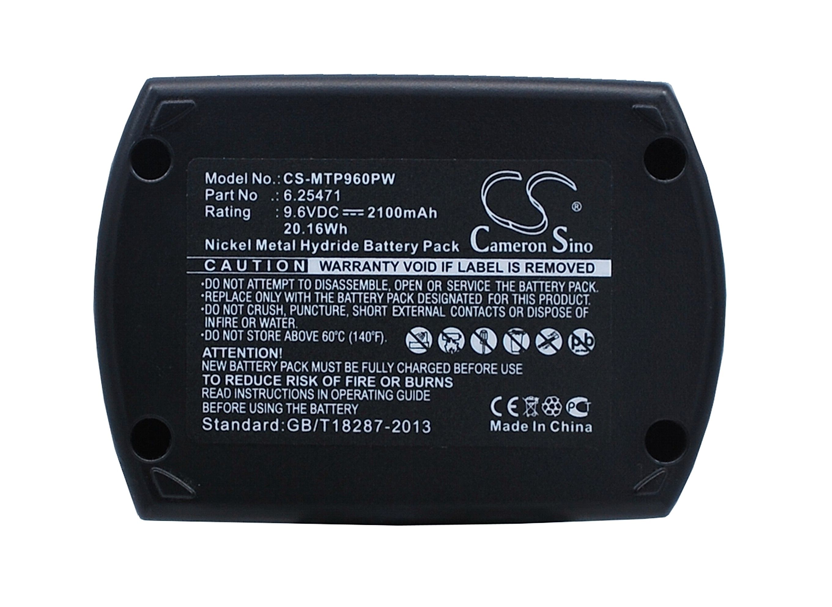 Metabo BS 9.6 Battery Replacement