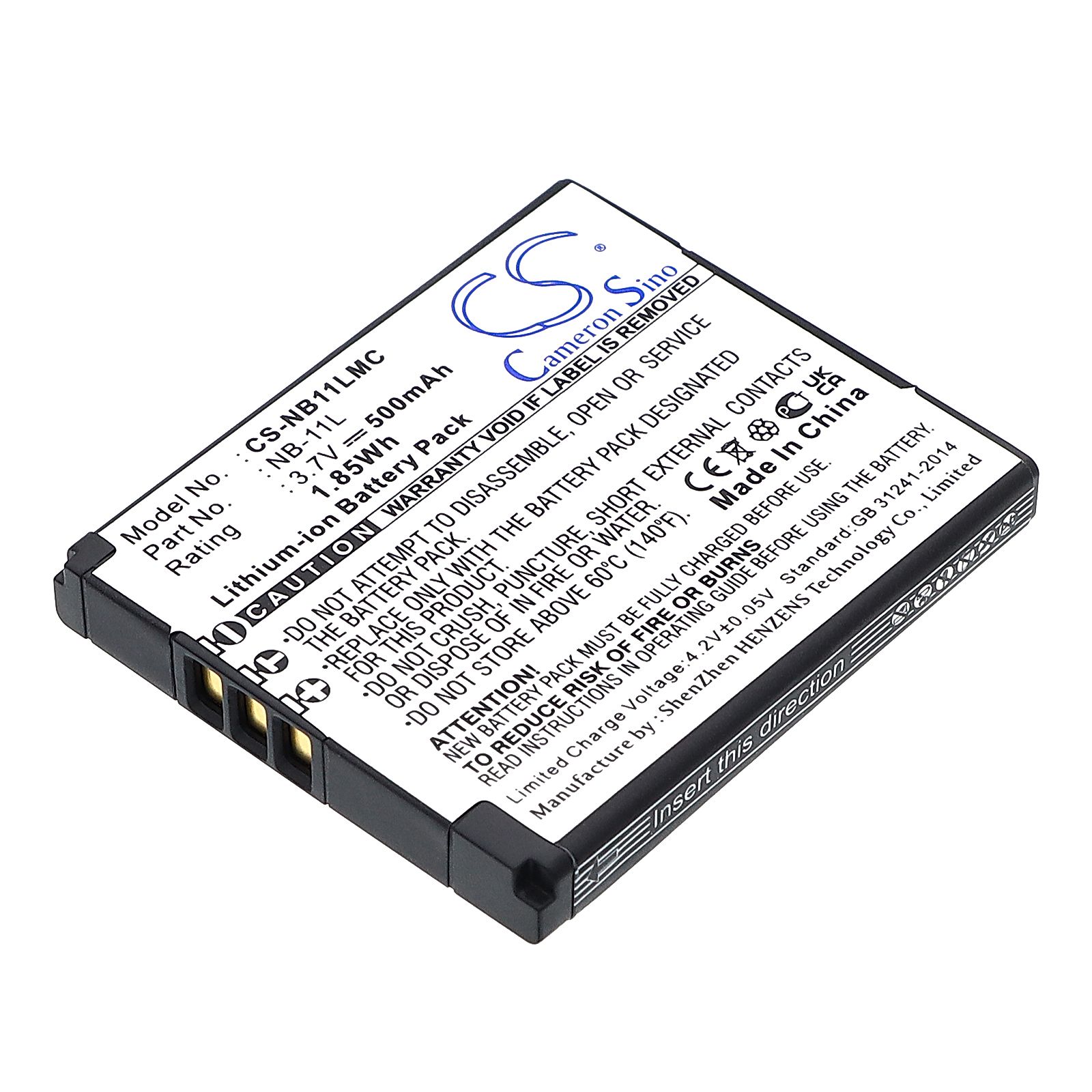 Canon IXUS 125HS Battery Replacement