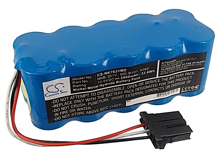 Nihon Kohden Cardiolife 7621K Battery Replacement