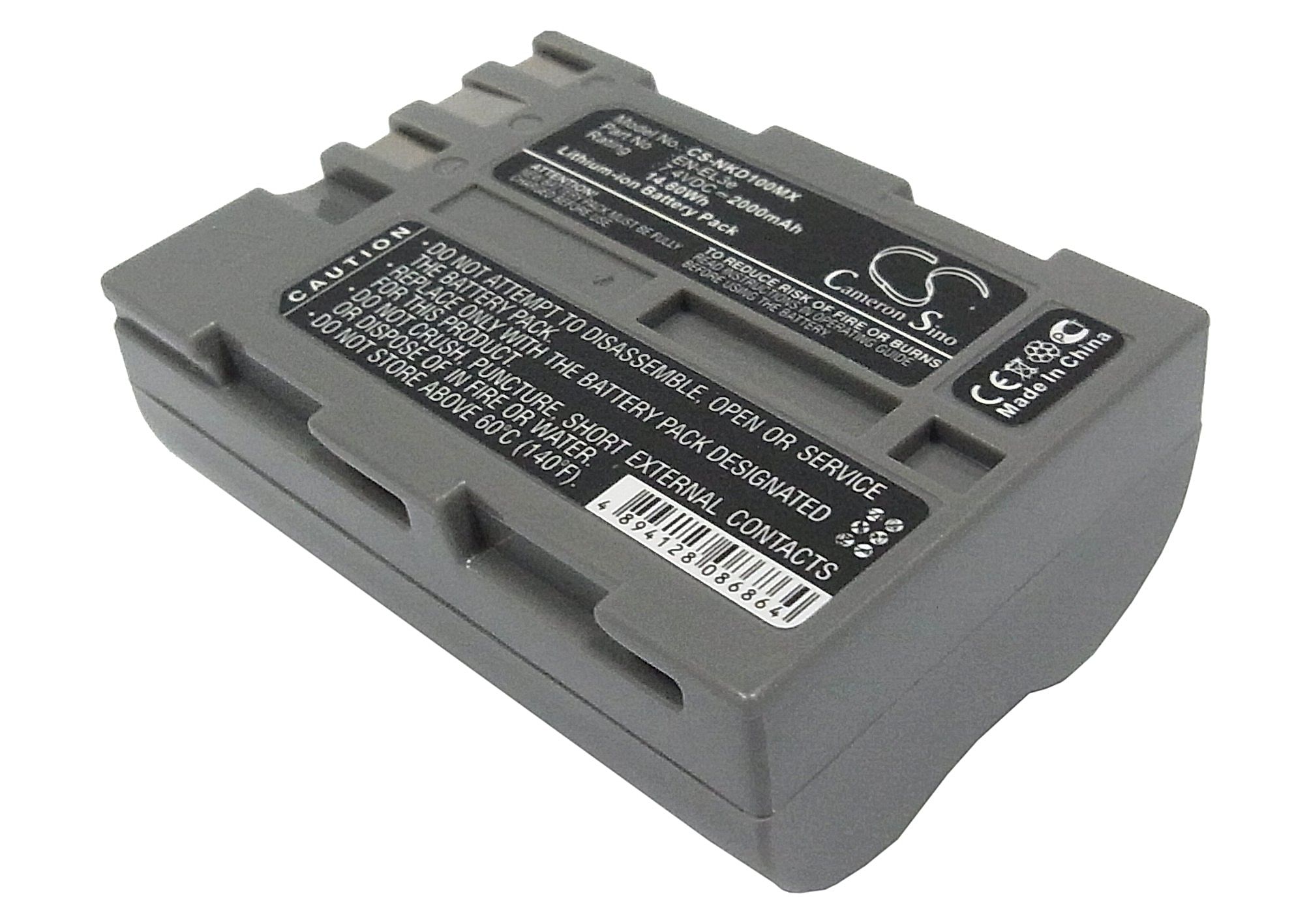 NiKon D100 SLR Battery Replacement