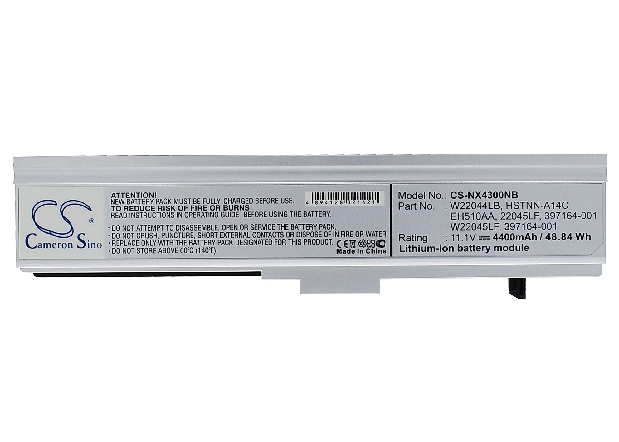 HP Business Notebook NX4300 Battery Replacement