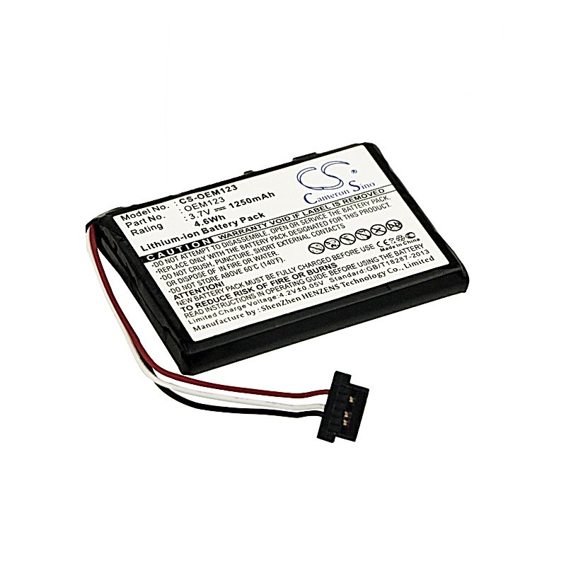 Custom Battery Pack CS-OEM123 Battery Replacement