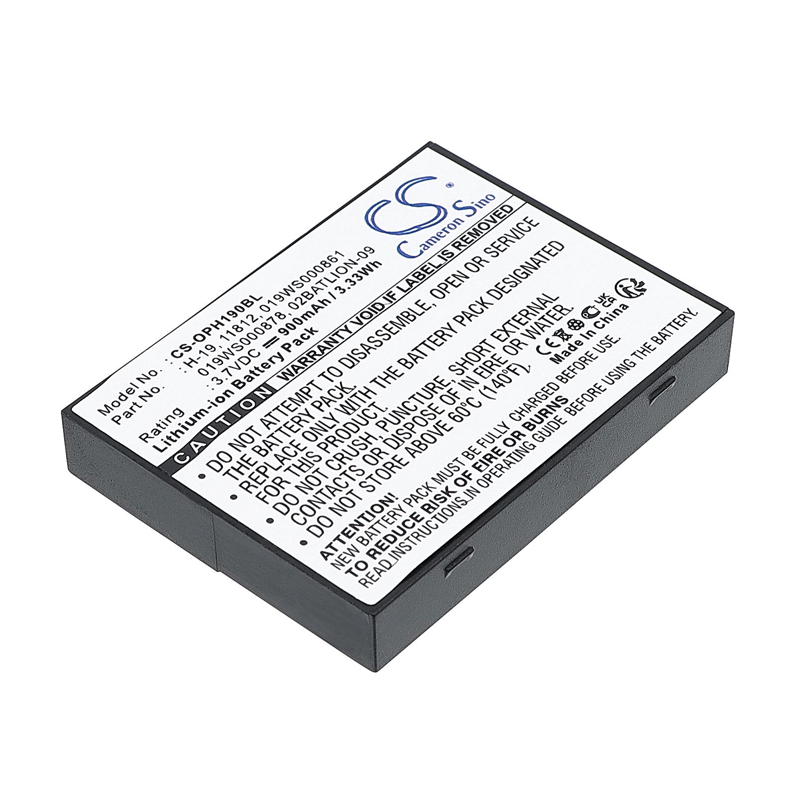 Opticon H-19 Battery Replacement