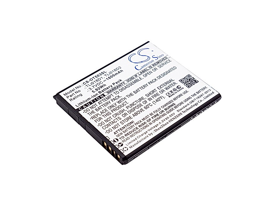 Alcatel One Touch Pop D5 Battery Replacement