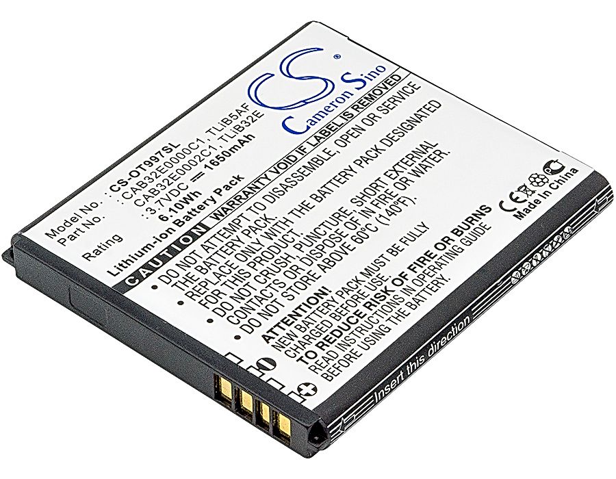 Alcatel OT-997 Battery Replacement