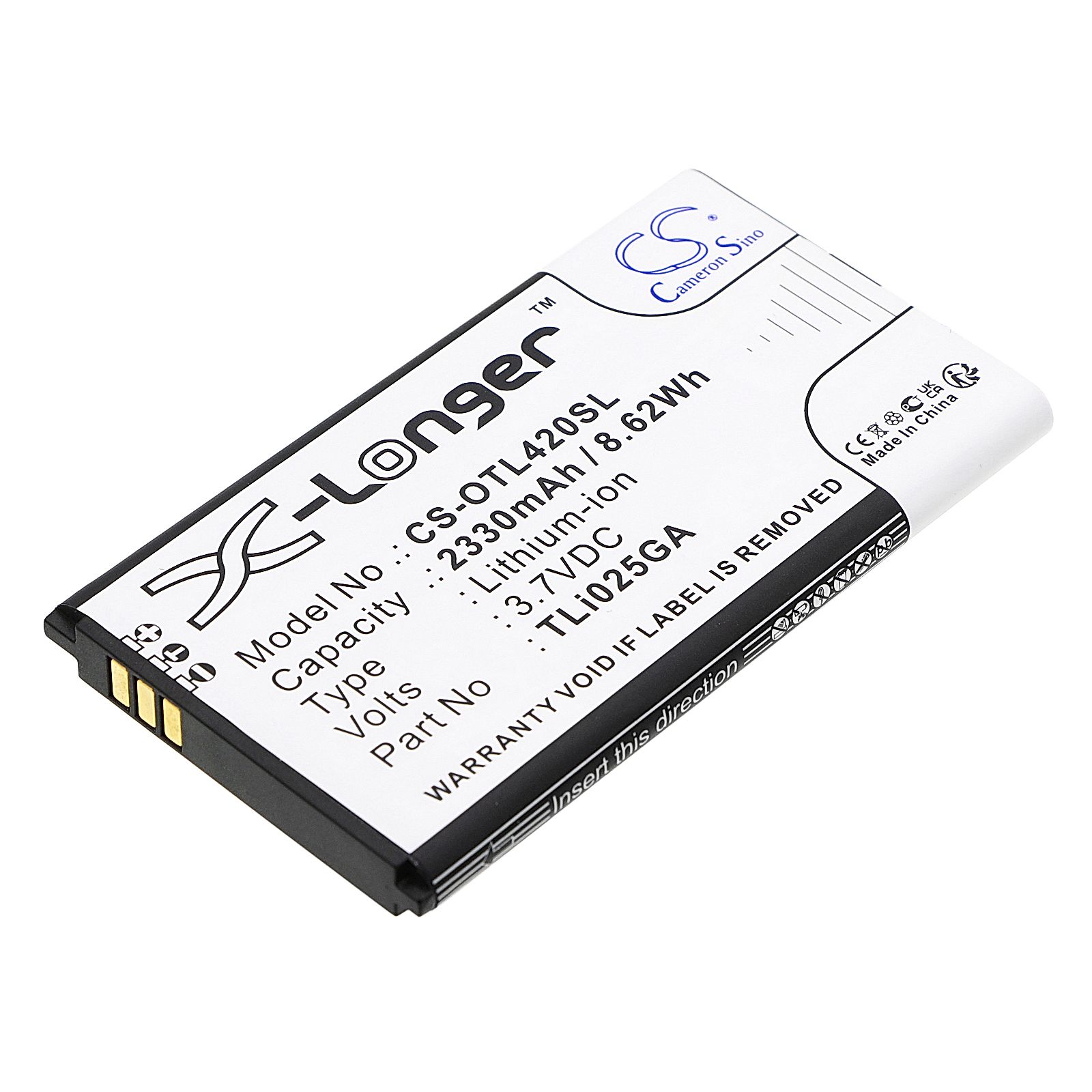 Alcatel Link Zone Battery Replacement