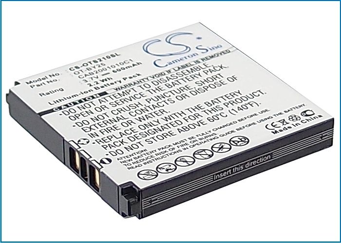 Alcatel OT-S210 Battery Replacement
