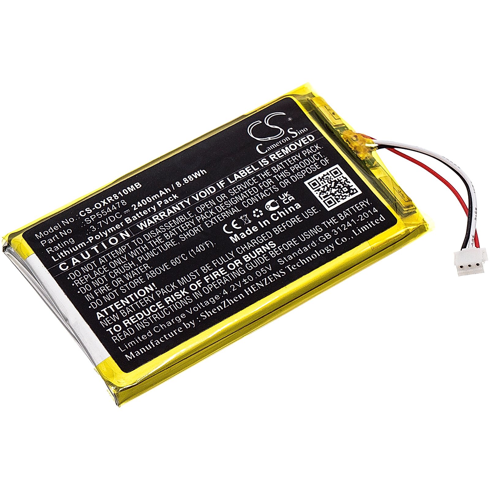 Infant Optics DXR-8 Pro Battery Replacement