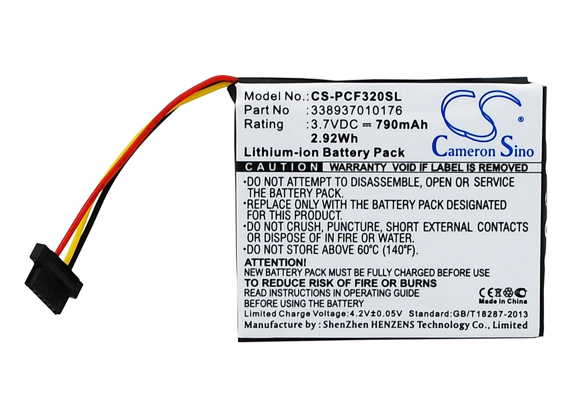 Pioneer AVIC-F320BT Battery Replacement
