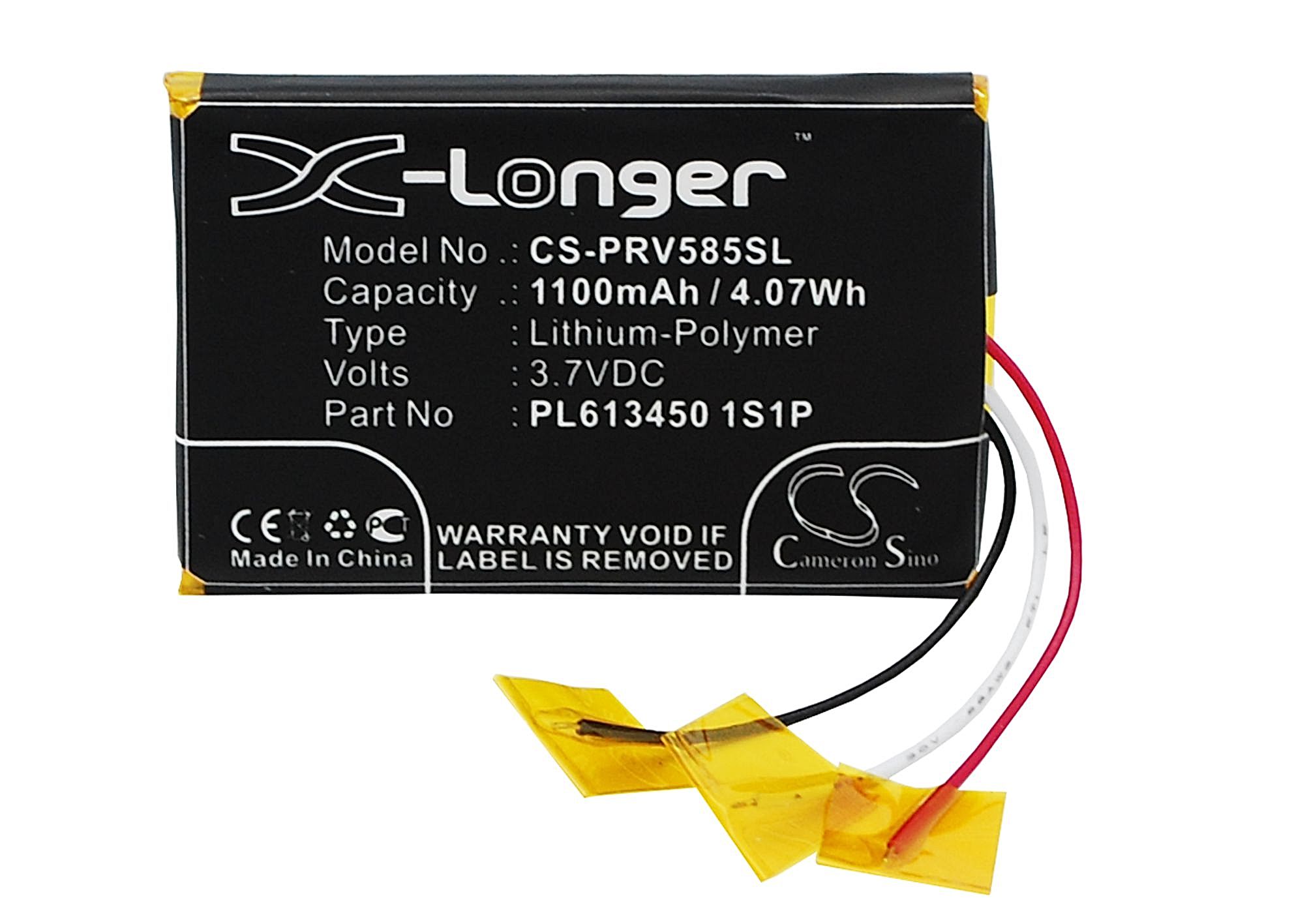 Prestigio GeoVision 5850HDDVR Battery Replacement
