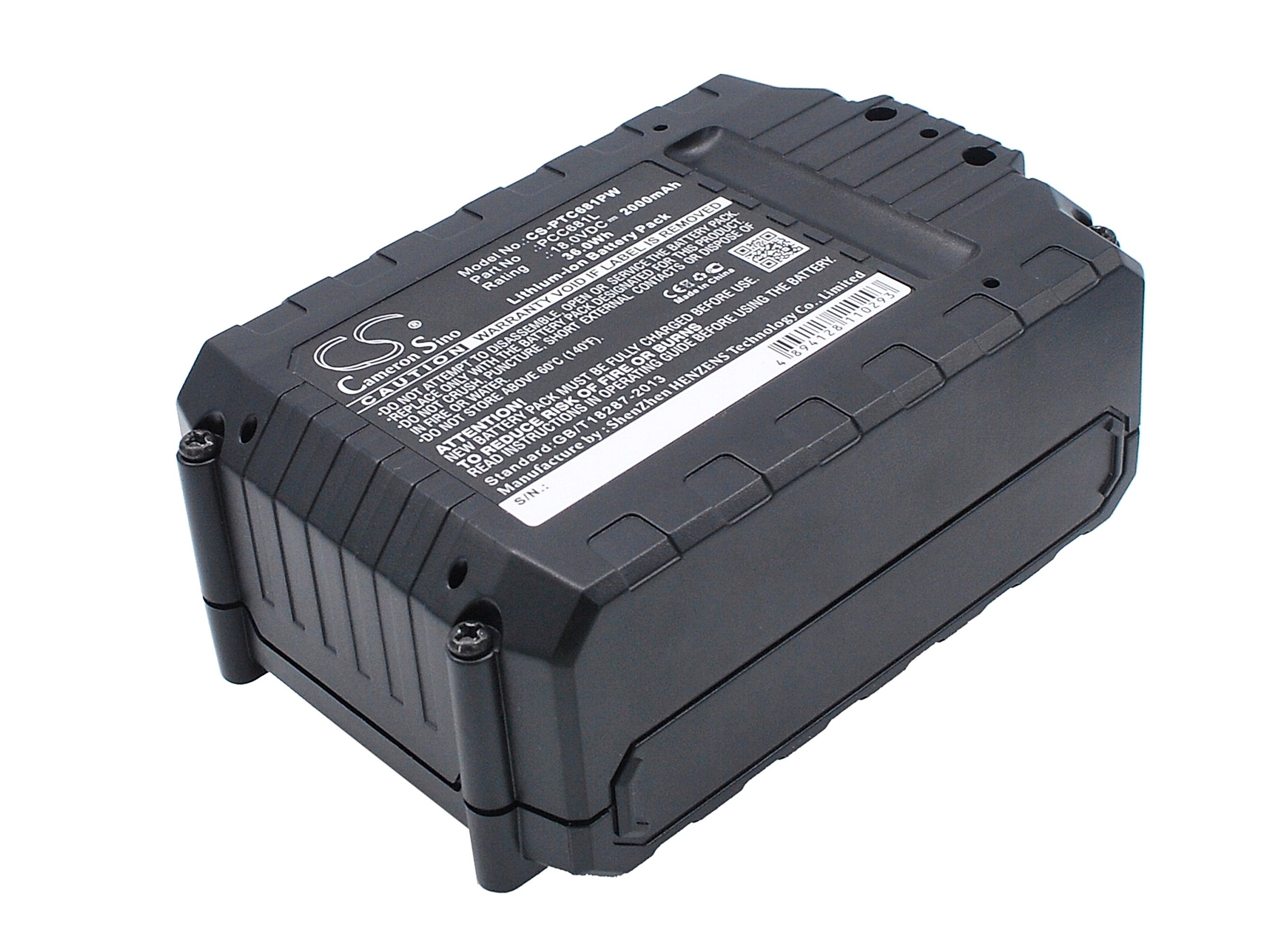 Black & Decker ASD18 Typ 1 Battery Replacement