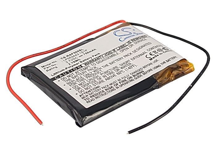 RAC 5000 WIDE Battery Replacement