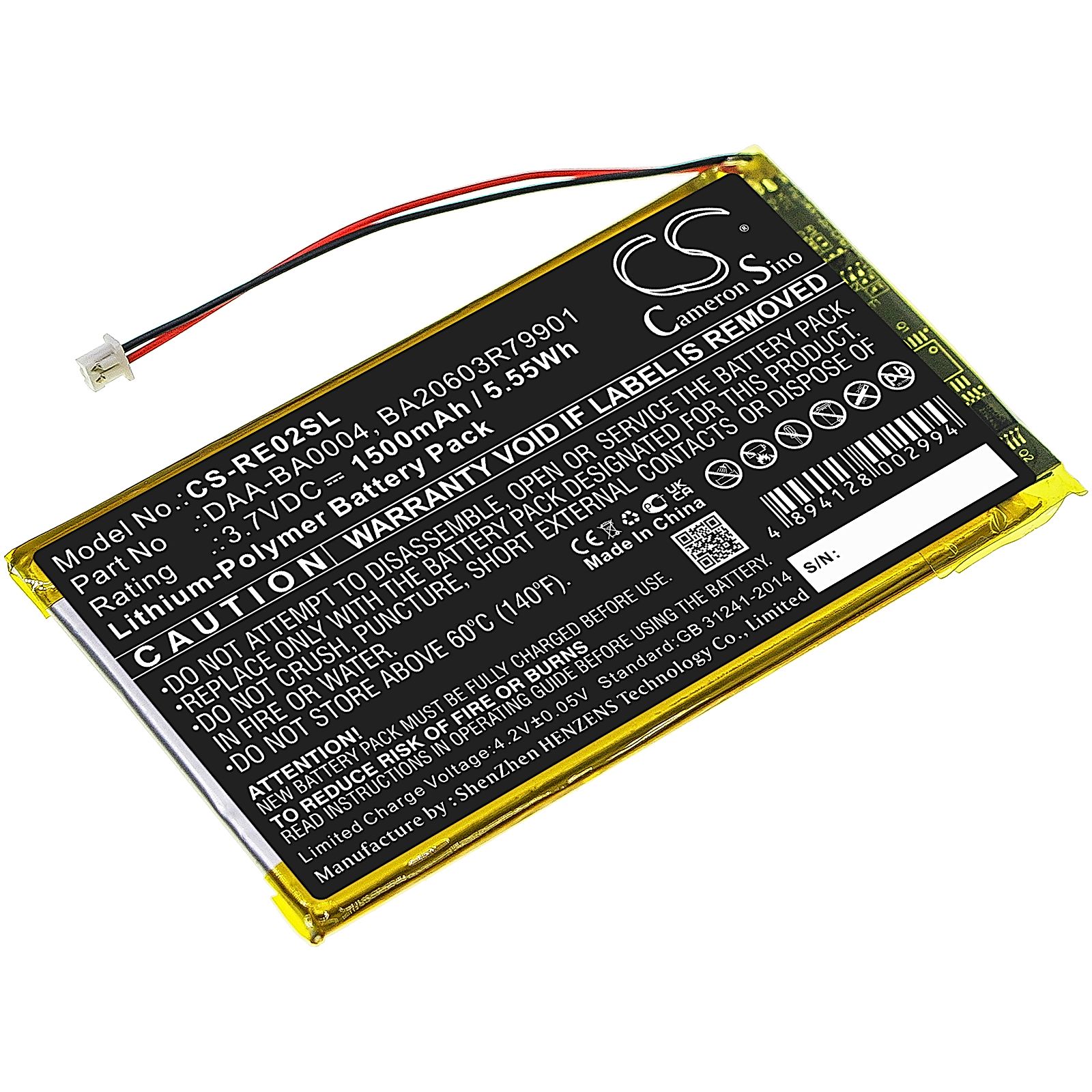 Creative Labs Nomad Jukebox ZenTouch Battery Replacement