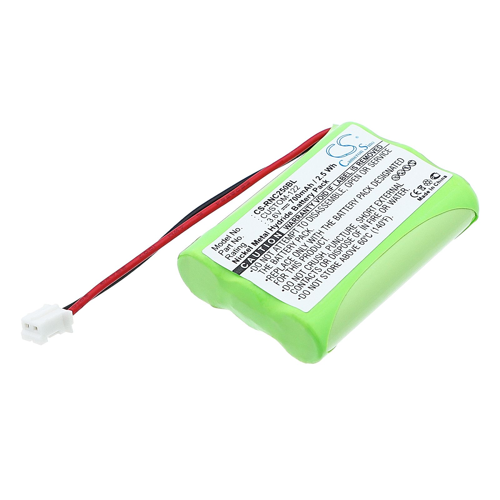 Resistacap Inc N250AAAF3WL Battery Replacement