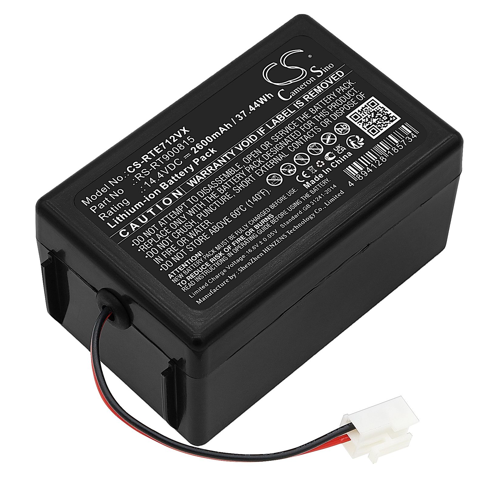 Rowenta Smart Force Extreme RR7126 Battery Replacement