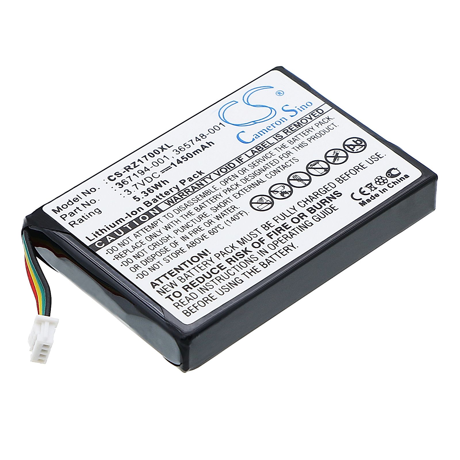 HP iPAQ RZ1700 Battery Replacement